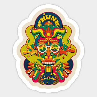 Phunk Monster Sticker